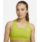 Спортивний топ жіночий Nike Swoosh Womens Medium-Support Non-Padded Sports XS Салатовий BV3630-308 - зображення 4