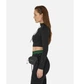 Спортивний топ жіночий Nike Off-White Longsleeve Top M Чорний DV5558-010 - зображення 3