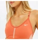 Спортивний топ жіночий Nike Bra Indy Orange XS Помаранчевий CZ4456-827 - зображення 5