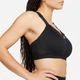 Спортивний топ жіночий Nike W Dri-Fit Alpha Zip-Front Bra S Чорний DD0436-010 - зображення 5
