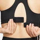 Спортивний топ жіночий Nike W Dri-Fit Alpha Zip-Front Bra S Чорний DD0436-010 - зображення 8