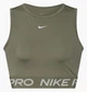 Спортивний топ жіночий Nike Pro Olive S Оливковий FZ3615-320 - зображення 6