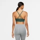 Спортивний топ жіночий Nike Swoosh Luxe Bra Ll XS Зелений CJ0544-397 - зображення 2