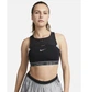 Спортивний топ жіночий Nike Swoosh On The Run XS Чорний DX6505-010 - зображення 2