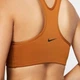 Спортивний топ жіночий Nike Rebel Swoosh Jdi S Помаранчевий BV3916-857 - зображення 4