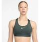 Спортивный топ женской Nike Bra Deportivo Swoosh Medium Support S Зелений DX6821-338 - изображение 1