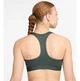 Спортивный топ женской Nike Bra Deportivo Swoosh Medium Support S Зелений DX6821-338 - изображение 2