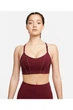 Спортивний топ жіночий Nike Yoga Dri Fit Indy Light Support Bra S Бордовий DD1407-638 - зображення 1