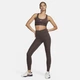 Спортивный топ женской Nike Swoosh Light Support M Коричневий DX6817-237 - изображение 6