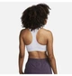 Спортивний топ жіночий Nike Swooshwomen's Medium-Support 1-Piece Pad Sports Bra XS Світло-фіолетовий BV3636-536 - зображення 2