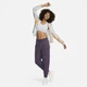 Спортивний топ жіночий Nike Swooshwomen's Medium-Support 1-Piece Pad Sports Bra XS Світло-фіолетовий BV3636-536 - зображення 3