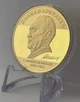 Німеччина Пам'ятна медаль Конрад Аденауер Позолота Монети світу - зображення 1