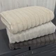 Набор махровых полотенец Cestepe Premium Ezgi 3 шт 50x90 см 100% хлопок бежево-коричневый - изображение 6