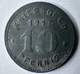 Німеччина Нотгельд Місто Віттен 10 пфенігів 1917 рік Монети світу - изображение 1