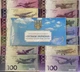 Набір 14 банкнот Літаки України Антонов - по 100 гривень 2020 рік сувенірні банкноти України в конверті UNC - изображение 3