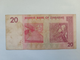 20 доларів dollars 2007-2008 рр Банкнота Зімбабве Африка P-68 - изображение 2