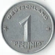 Німеччина 1 пфеніг 1948 рік Монети світу - изображение 1