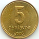 Аргентина 5 сентаво 2005 рік Монети світу - изображение 1