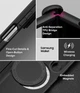 Чехол Ringke Onyx Flap Magnetic для Samsung Galaxy Fold 8 Ultra Black (OFM1305R55) - изображение 7