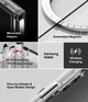 Чехол Ringke Fusion Flap Magnetic для Samsung Galaxy Fold 8 Clear (FFM1315R52) - изображение 17