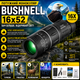 Монокуляр Bushnell 16x52 PowerView подзорная труба с чехлом и ремешком для охоты рыбалки 280г прорезиненный корпус - изображение 1