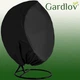 Водонепроницаемый чехол Gardlov 9170 для двухместного подвесного кресла-кокона 450x155 см из ткани Оксфорд Черный на шнурках для садовой качели - изображение 9