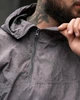 Анорак чоловічий Stone Island світло-сірий, вітровка чоловіча з капюшоном, варена плащівка XXL - зображення 6