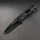 Нож Складной (полуавтоматический) 440С сталь Dark Oxide - изображение 1