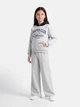 Спортивный костюм худи+штаны для девочки LAWA P-GB02346 158 см Светло-серый меланж shop (2000999563102) - изображение 1