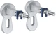 Инсталляция Grohe Rapid SL Solido 3884966Q с панелью смыва Even + унитаз подвесной Kroner Harz WHI493736 Tornado Rimless с сиденьем Soft Close дюропласт (3884966KH49T) - изображение 4
