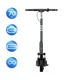 Електросамокат OKAI Black 10", 500(1000)W, 15.6Ah, 70km, 25km\h, 25%, NFC, App, 23kg - зображення 1