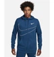 Толстовка мужская Nike Dri-Fit Fleece Full-Zip Fitness Hoodie M Синий FB8575-476 - изображение 2