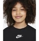 Детской свитшот Nike G Nsw Club Flc Bf Crew Lbr 122-128 СM Черный DD7473-010 - изображение 3