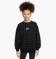 Детский свитшот Nike Sportswear Club Fleece Oversized Crew-Neck S Черный HF8209-010 - изображение 1