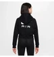 Светр підлітковий Nike Nsw Air Hoodie XL зріст 164 см Чорний DQ8932-010 - зображення 2