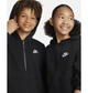 Детская толстовка Nike Nsw Club Flc Fz S Черная FD3004-010 - изображение 5