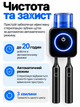 УФ-стерилізатор для зубних щіток Maxspace, настінний тримач на 2 щітки, акумулятор 800 мАг, чорний - изображение 5