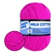 Пряжа Candy-Yarn Milk Cotton Ярко-розовый №65, хлопок с молочным акрилом для вязания, мягкая детская пряжа 50г/100м для вязания игрушек и одежды - изображение 1