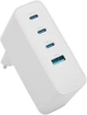 Сетевое зарядное устройство RZTK Block PD 100W USB-A + USB-C White - изображение 2