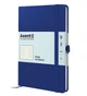 Книга записная Partner Prime 145*210мм 96 л. клетка на резинке Axent 8305-38 синяя 18шт/ящ - изображение 1