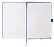 Книга записная Partner Prime 145*210мм 96 л. клетка на резинке Axent 8305-38 синяя 18шт/ящ - изображение 2