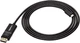 Кабель Amazon Basics DisplayPort на USB-C двунаправленный 1.8 м 4K (3840 x 2160 пикселей) черный для передачи видеосигнала 60 Гц с поддержкой DP 1.2 Alt Mode - изображение 1