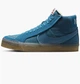 Кроссовки унисекс Nike Sb Zoom Blazer Mid Premium 45 Голубой DV5468-300 - изображение 1