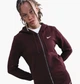 Толстовка жіноча Nike Nsw Phnx Flc Std Fz Hdy Bordo XS Бордовая HJ0995-652 - зображення 1