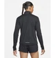 Спортивная кофта женская Nike Camada 1/4 Dri-Fit Swoosh Black XS Черная FN2636-010 - изображение 3