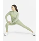 Спортивная кофта женская Nike 1/4 Dri-Fit Swoosh Olive XS Оливковая DX0952-386 - изображение 7
