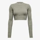 Джемпер жіночий Nike Nsw Phnx Bcl Aoj Ls Top XS Оливковий FZ1716-370 - зображення 4