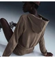 Толстовка жіноча Nike Nsw Chll Ft Fz Hdy Brown XS Коричнева FN2415-233 - зображення 5