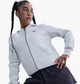 Толстовка жіноча Nike Sportswear Phoenix Fleece Grey M Сіра HJ0995-051 - зображення 1