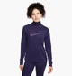 Спортивна кофта жіноча Nike Dri-Fit Swoosh S Фіолетова FB4687-555 - зображення 1